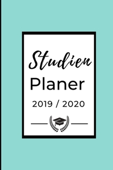 Studien Planer 2019 / 2020: A5 Coole Geschenkidee LINIERT zum Studium | Notizbuch für Studenten | Studienbeginn | Erstes Semester | Pruefung | Geburtstag | Terminkalender (German Edition)