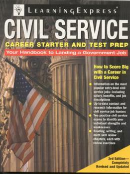 Paperback Civil Service Career Starter and Test Prep Book