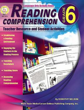 Paperback Reading Comprehension, Grade 6: Teacher Resource and Student Activities Book