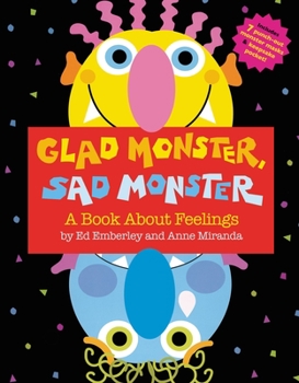 Hardcover Glad Monster, Sad Monster Book