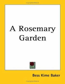 Paperback A Rosemary Garden Book