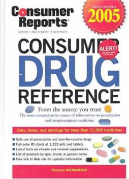 Hardcover Consumer Drug Reference 2005 Book