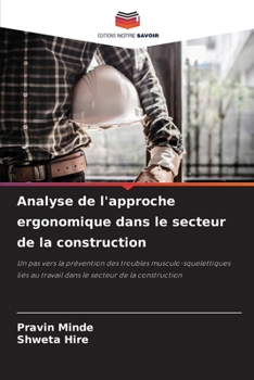 Paperback Analyse de l'approche ergonomique dans le secteur de la construction [French] Book