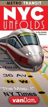 NYC Transit Unfolds Pop-Up Map by Vandam