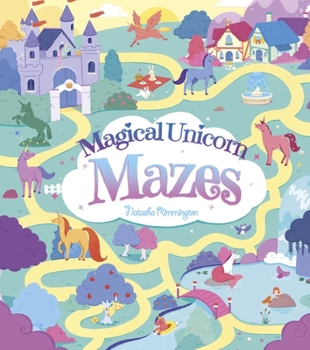 Paperback Magical Unicorn Mazes Book