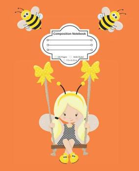 Paperback Yes, I am a Bee Girl: Cute Composition Notebook Wide Ruled Book