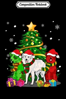 Paperback Composition Notebook: australian shepherd Family Christmas Time Dog Gift Journal/Notebook Blank Lined Ruled 6x9 100 Pages Book