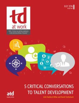 Paperback 5 Critical Conversations to Talent Development Book