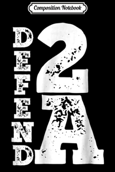 Composition Notebook: Distressed Gun Rights - 2nd Amendment  Journal/Notebook Blank Lined Ruled 6x9 100 Pages