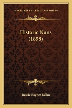 Paperback Historic Nuns (1898) Book