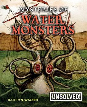 Library Binding Mysteries of Water Monsters Book