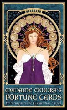 Hardcover Madame Endoras Fortune Cards Book