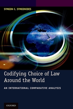 Paperback Codifying Choice of Law Around the World: An International Comparative Analysis Book