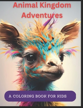 Animal Kingdom Adventures A Coloring Book For Kids: Roaming through the Wild with Colorful Creatures