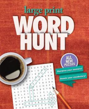 Paperback Large Print-Word Hunt Volume 24: Copper Rug [Large Print] Book