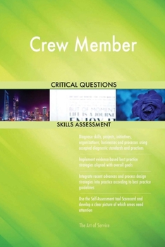 Paperback Crew Member Critical Questions Skills Assessment Book