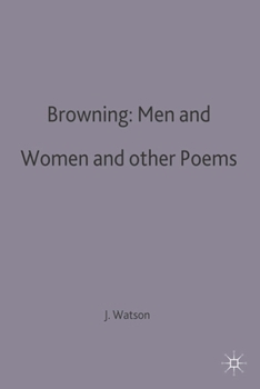 Paperback Browning: Men and Women and Other Poems Book