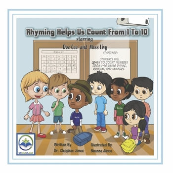 Paperback Rhyming Helps Us Count from 1 to 10: Volume 13 Book