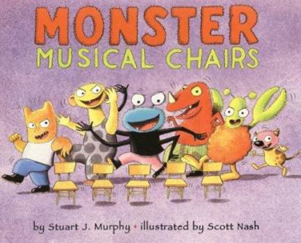 Hardcover Monster Musical Chairs Book