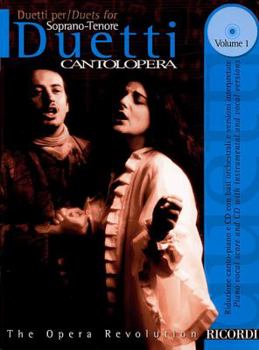 Paperback Cantolopera: Duets for Soprano/Tenor - Volume 1: Cantolopera Collection [With CD] Book