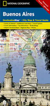 Map Buenos Aires (National Geographic Destination City Map) Book