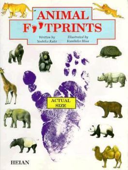 Hardcover Animal Foot Prints Book