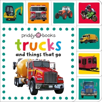 Mini tab books: Trucks  things that go - Book  of the Mini Tab Books