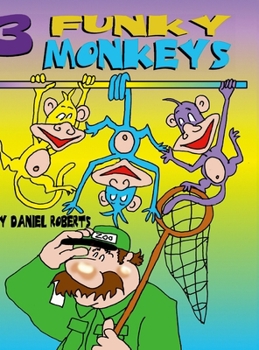 Hardcover Three Funky Monkeys Book