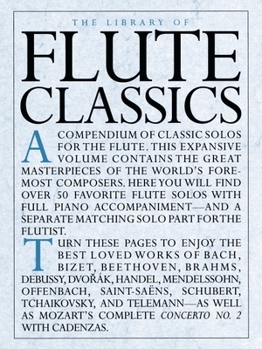 Paperback The Library of Flute Classics [With Flute Classics--Solo Part] Book