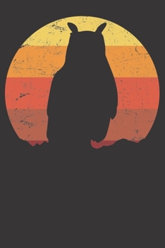 Paperback Notebook: Owl Ruled 6x9 120 Pages Book