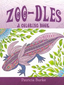 Paperback Zoo-dles: a coloring book for all ages Book