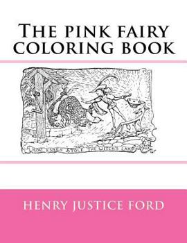 Paperback The pink fairy coloring book