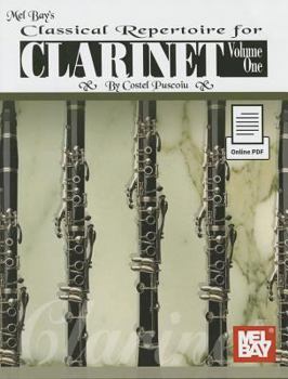 Paperback Classical Repertoire for Clarinet Volume 1 Book