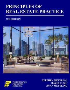 Paperback Principles of Real Estate Practice: 7th Edition Book