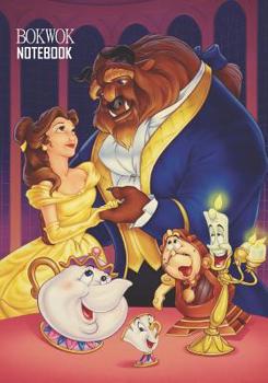 Notebook: Beauty and the Beast Medium College Ruled Notebook 129 pages Lined 7 x 10 in (17.78 x 25.4 cm)
