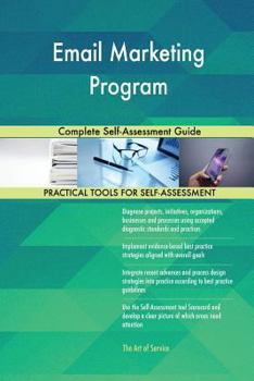 Paperback Email Marketing Program Complete Self-Assessment Guide Book