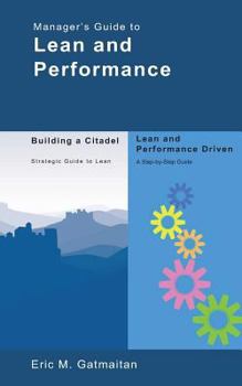 Paperback Manager's Guide to Lean and Performance Book