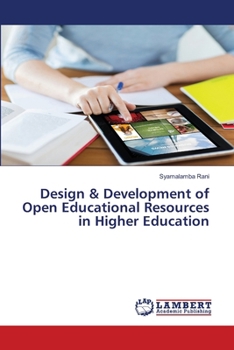 Paperback Design & Development of Open Educational Resources in Higher Education Book