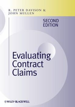 Hardcover Evaluating Contract Claims Book