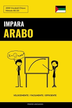 Paperback Impara l'Arabo - Velocemente / Facilmente / Efficiente: 2000 Vocaboli Chiave [Italian] Book