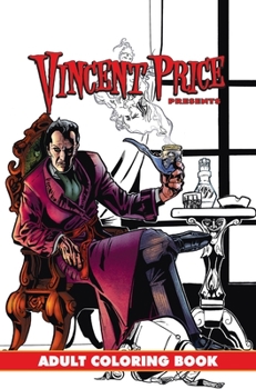 Hardcover Vincent Price Presents: Adult Coloring Book