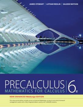 Paperback Precalculus with Enhanced Webassign Access Code: Mathematics for Calculus Book