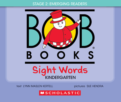 Hardcover Bob Books - Sight Words Kindergarten Hardcover Bind-Up Phonics, Ages 4 and Up, Kindergarten (Stage 2: Emerging Reader) Book