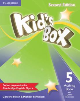 Paperback Kid's Box Level 5 Activity Book with Online Resources Book