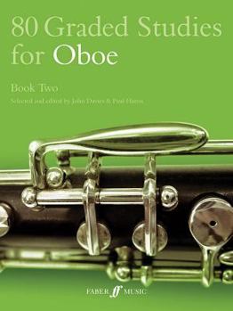 Paperback 80 Graded Studies for Oboe, Book 2 Book