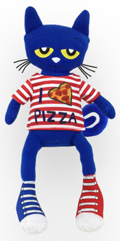 Toy Pete the Cat Pizza Party Doll Book