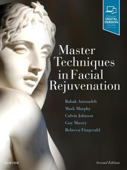 Hardcover Master Techniques in Facial Rejuvenation Book