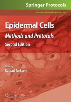 Hardcover Epidermal Cells: Methods and Protocols Book