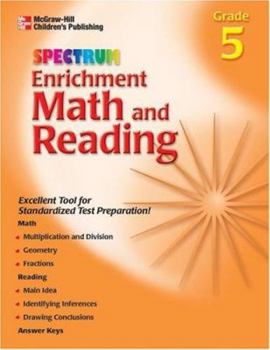 Paperback Enrichment Math: Grade 5 Book