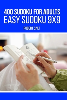 Paperback 400 Sudoku for adults: Easy Sudoku 9x9 Book